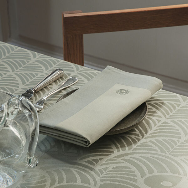 EASTER damask tablecloth, light green, Georg Jensen Damask