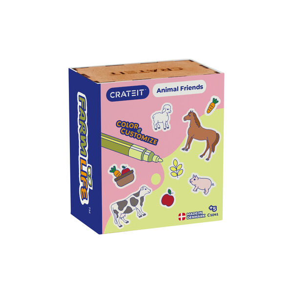 The Farm Wooden Toy | Farm Animals, Crateit