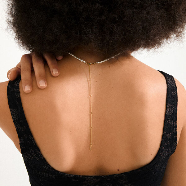 ELLIANA necklace, gold plated, Pilgrim