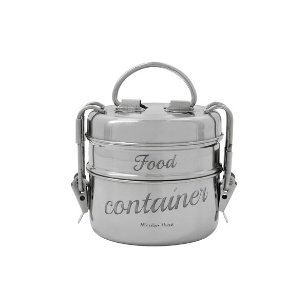 NVContainer Aufbewahrung, silberfarben, Nicolas Vah&eacute;