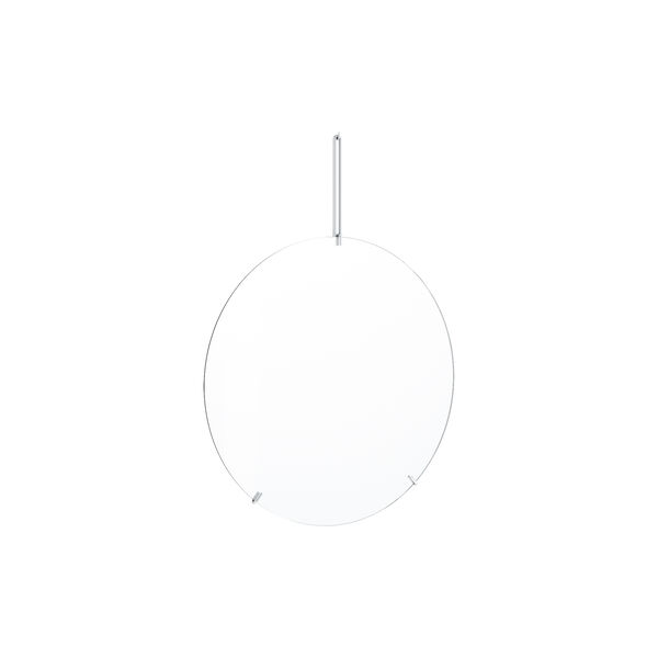 Wandspiegel, chrom, MOEBE