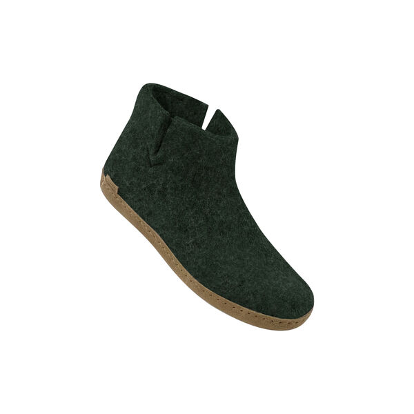 Filzstiefelette, waldgrün, Glerups