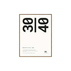 Frame, dark oak, Paper Collective