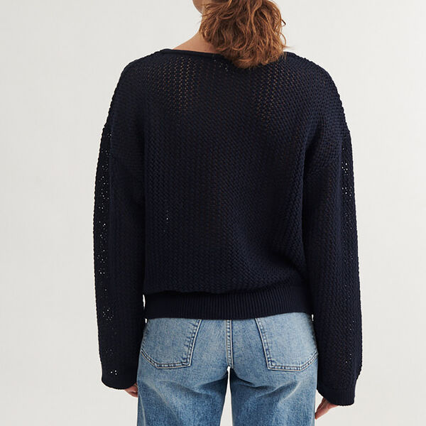 Tanja O-Neck, sky captain, Basic Apparel