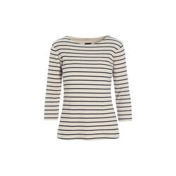 Globe Stripe Bluse, schwarz/elfenbein gestreift, BITTE KAI RAND
