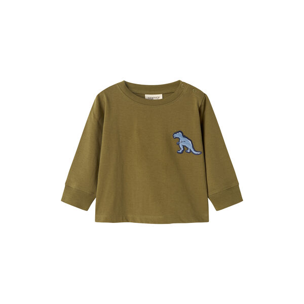 Tad B LS T-shirt, dino patch, MarMar Copenhagen