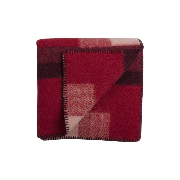 Mikkel Kinderplaid, rot, R&oslash;ros Tweed