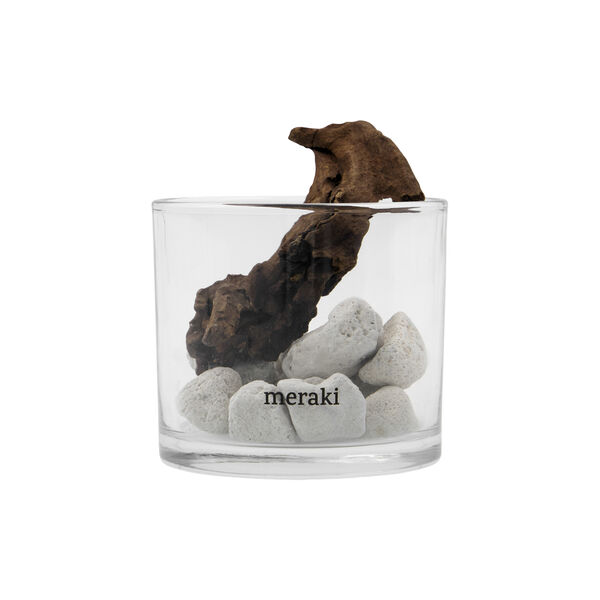 Diffuser MKLavastone & wood, white, Meraki