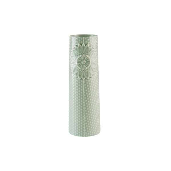 Pipanella dot Vase, celadon, Dottir Nordic Design