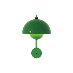 Flowerpot VP8 Wall Lamp, signal green, &Tradition