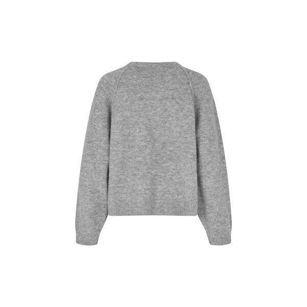 MaFathia Top, m. grey mel., Masai