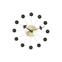 Ball Wanduhr, black, Vitra 