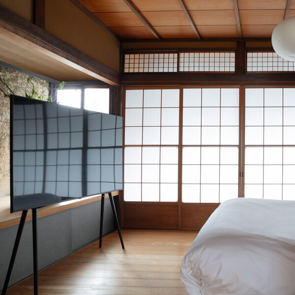 TV stand 42''-55'', black, JALG