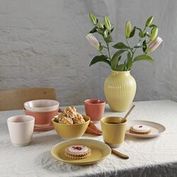 Colorit Teller &Oslash; 19 cm, gelb, Knabstrup Keramik