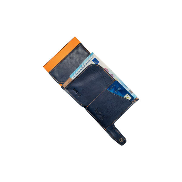 Furbo Cardholder, orange/blue, Tony Perotti
