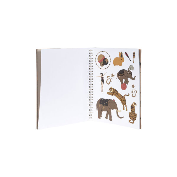 Mein Stickerbuch, circus Mein Stickerbuch, circus, Konges Sløjd