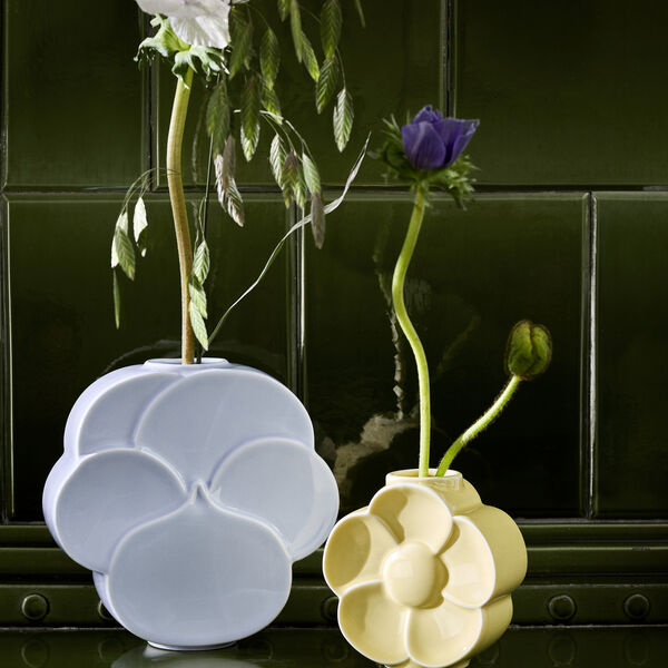Flower Vase Pansy, Lyngby Porcel&aelig;n