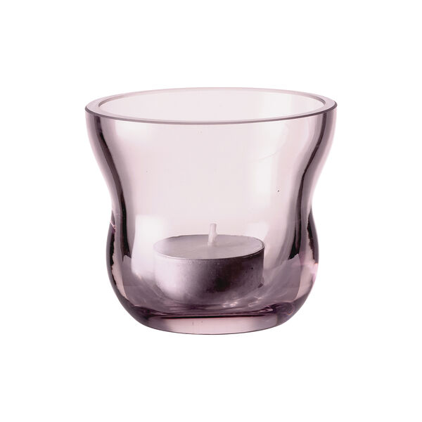 Calabas Tealight Holder, burgundy, Holmegaard