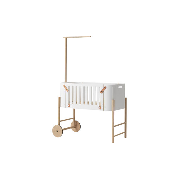 Holder for Wood Co-Sleeper Bed Canopy & Mobile, oak, Oliver Furniture