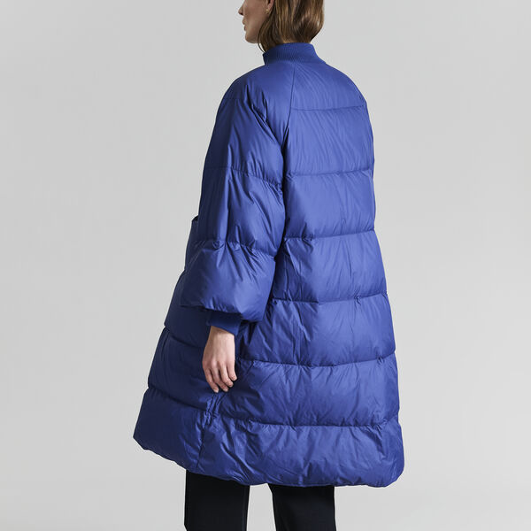 Feather down Coat with Buttons, twilight blue, BITTE KAI RAND