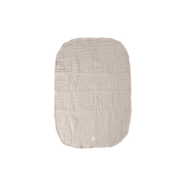 Nursing Towel Muslin, beige, Sebra