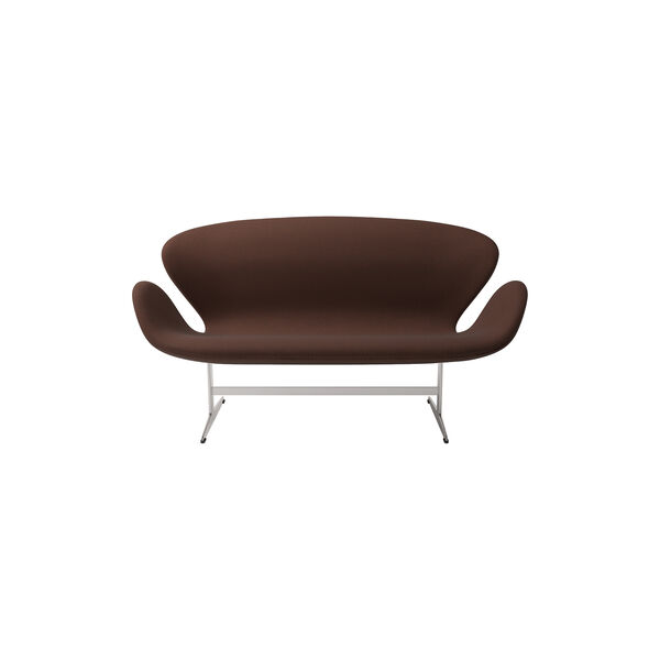 Swan&trade; Sofa 3321 2-Pers. Sofa, brown, Fritz Hansen