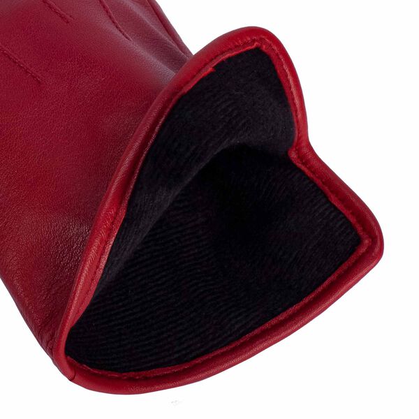 Carla Leather Gloves, crimson, Kessler