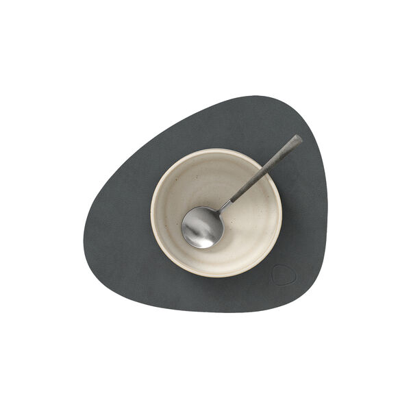 Nupo table mat Curve S, anthracite, LIND DNA