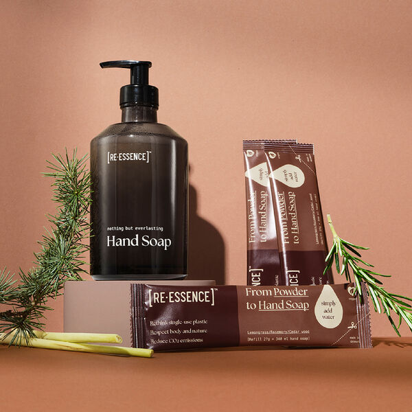 Hans Soap Starter Set, lemongrass/rosemary/cedar wood, RE-ESSENCE