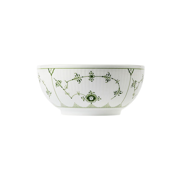 gr&uuml;n Fluted Plain sch&uuml;ssel 47 cl, Royal Copenhagen