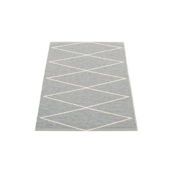 Max Plastic Rug, grey/vanilla, Pappelina