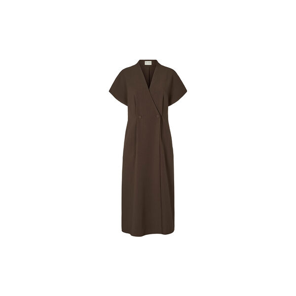 7799RDFNevada dress, chocolat, RUE de FEMME