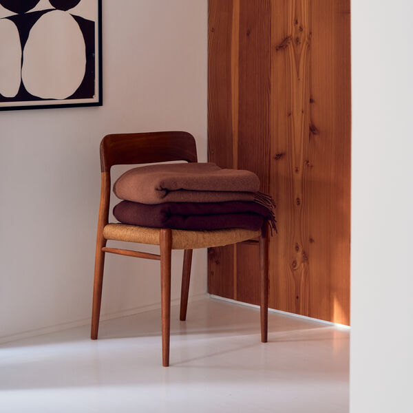 Season Throw, 03109 rosewood, Silkeborg Uldspinderi