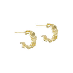 Gretha hoops Small, gold plated, Pure by Nat