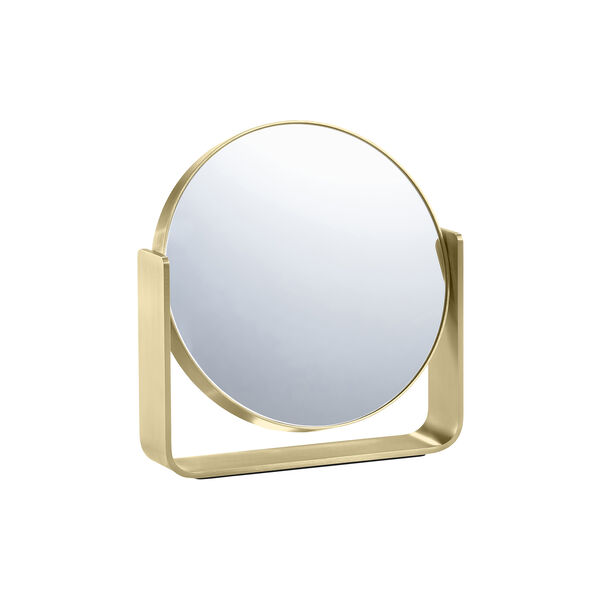 Ume Table Mirror With 5 X Magnification, brass, Zone Denmark