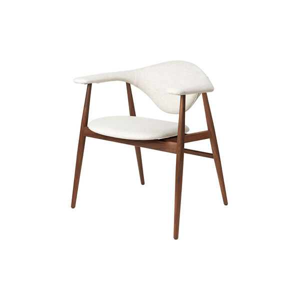 Masculo Esszimmerstuhl, Plain 0026/ge&ouml;lter amerikanischer Nussbaum, GUBI