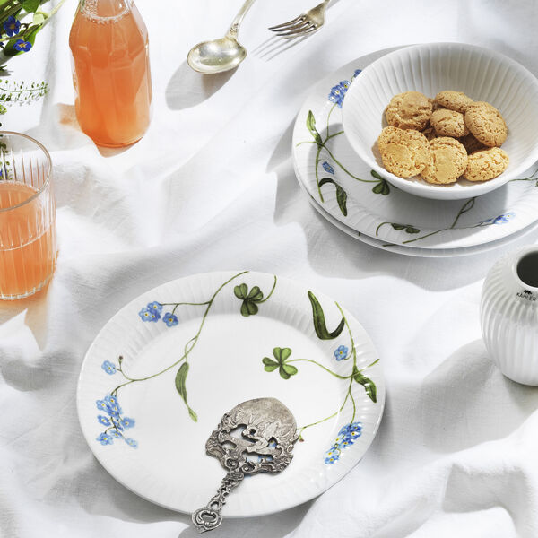 Hammersh&oslash;i Summer Teller &Oslash; 22 cm, Vergissmeinnicht, K&auml;hler