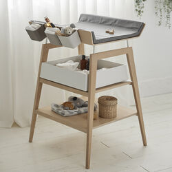 Cushion Cover for Leander Linea™ Changing Table, cool grey, Leander