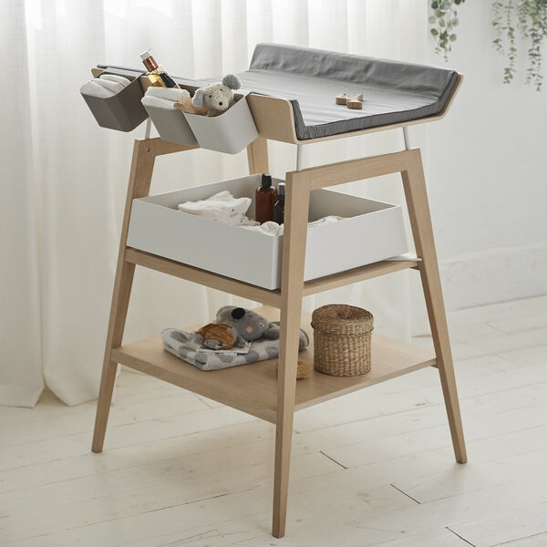 Cushion Cover for Leander Linea™ Changing Table, cool grey, Leander