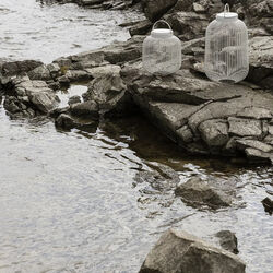 LITO Mobile LED Lamp, silk gray, Blomus