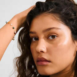 BETWEEN bracelet, gold plated, Pilgrim