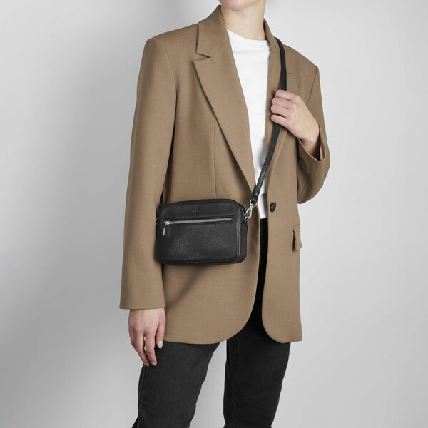EleaMBG Crossbody Bag, grain black, Markberg