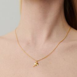 Clover Halskette, gold, Pernille Corydon Jewellery