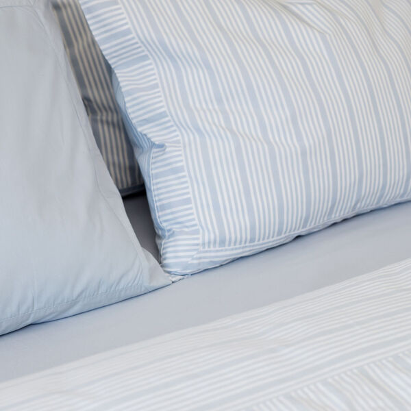 Duvet Cover, powder blue stripes, Home by Ilse Jacobsen