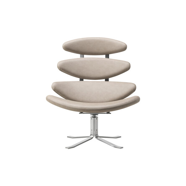 Corona Chair, burned grey 40783, Fredericia Furniture