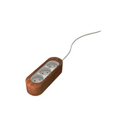 Power Strip, walnut/white, KRISTIAN JUUL