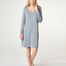 Jacqueline Longsleeved Dress, grey melange, CCDK Copenhagen
