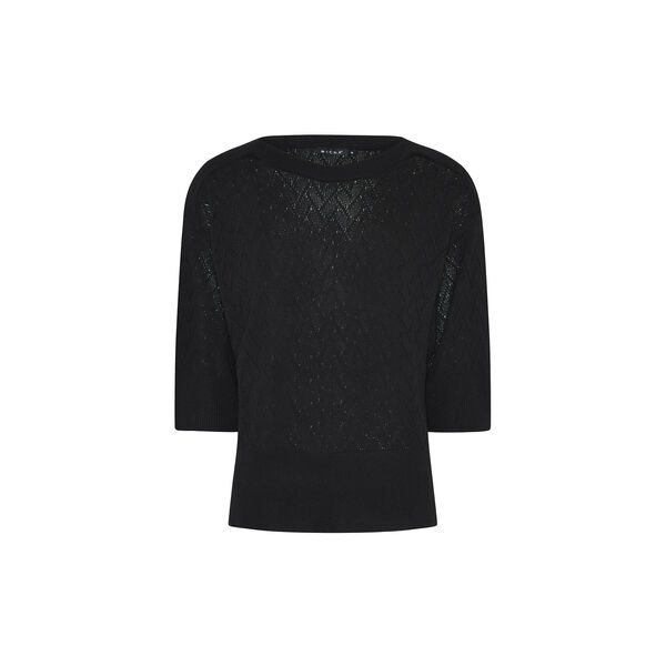 Pure Linen Knit, black, Micha