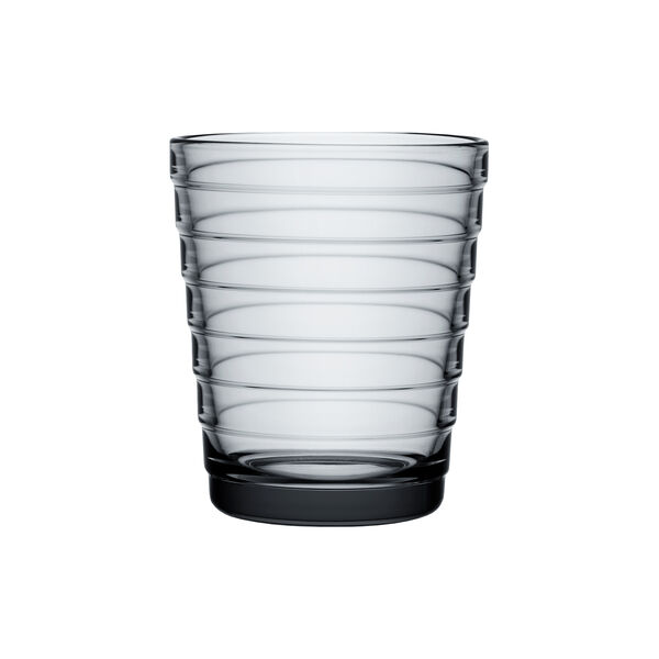 Aino Aalto Trinkgl&auml;ser 2 St&uuml;ck, gr&aring;, Iittala