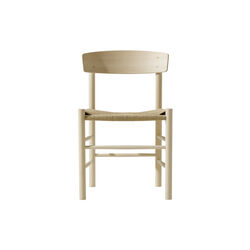 J39 Mogensen Stuhl, s&aelig;bebehandlet b&oslash;g/natur, Fredericia Furniture